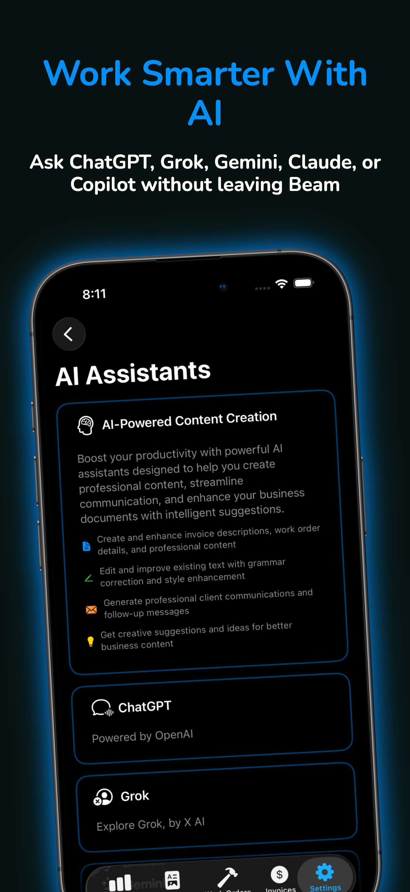 Project tracking view